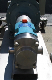 G&H Products Rotary Sanitary Positive Lobe Pump Model GHP1015X